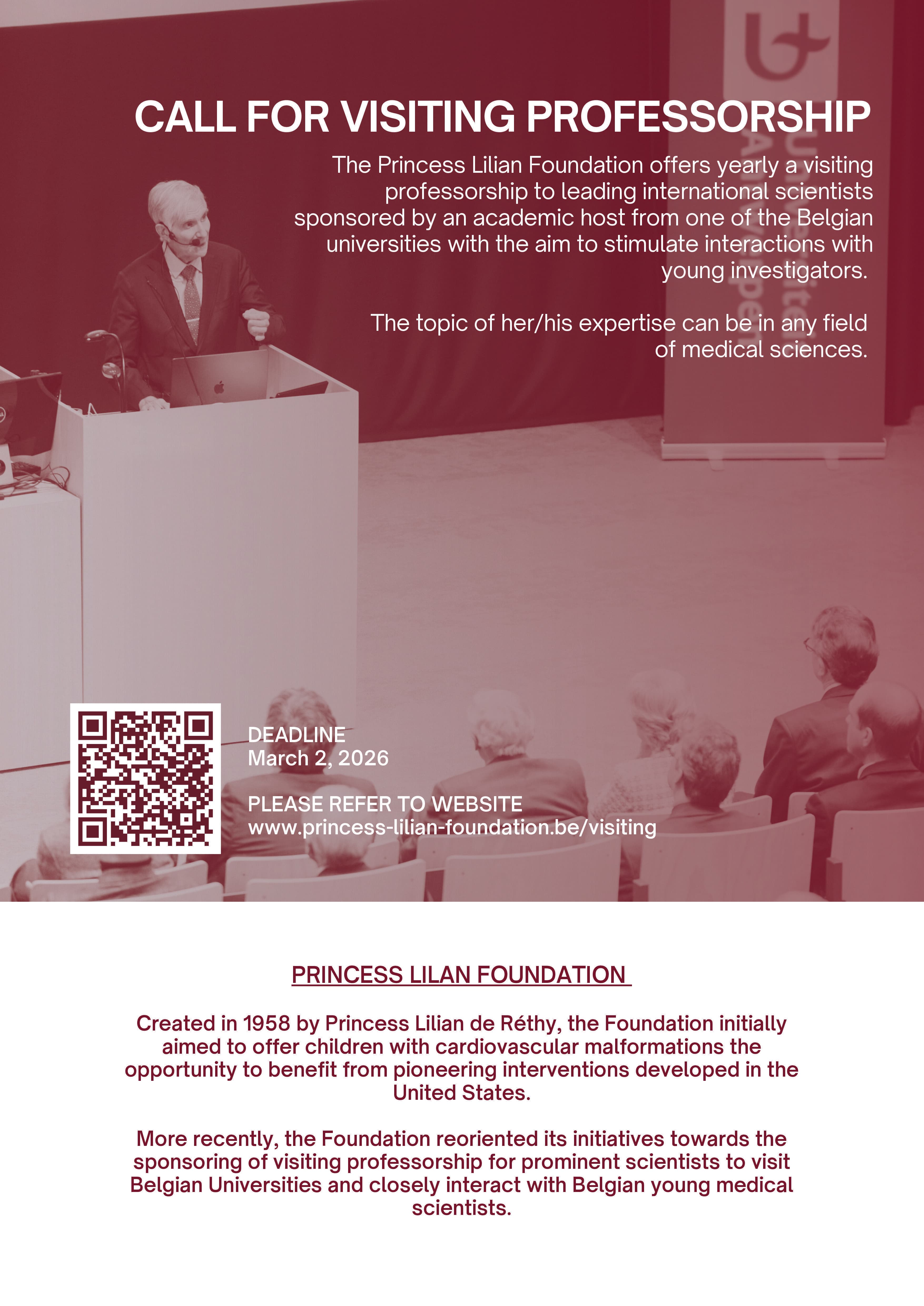 Call for Visiting Professor